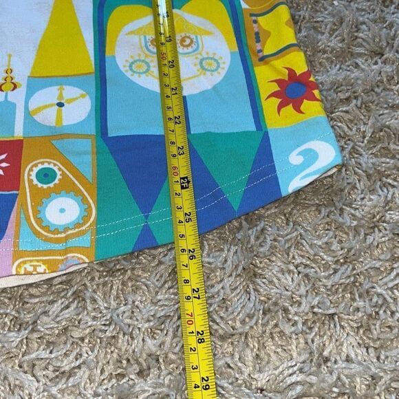 Vintage Walt Disney World Parks Its A Small World Long Sleeve T Shirt Screen Pri - Picture 6 of 12